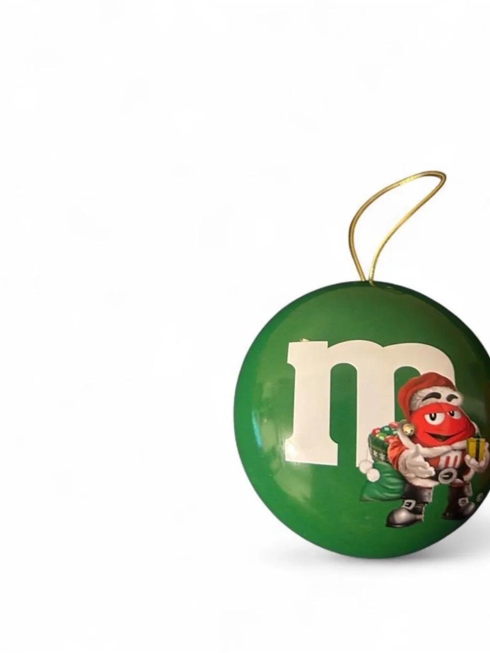 Vintage M&M Christmas ornament couple